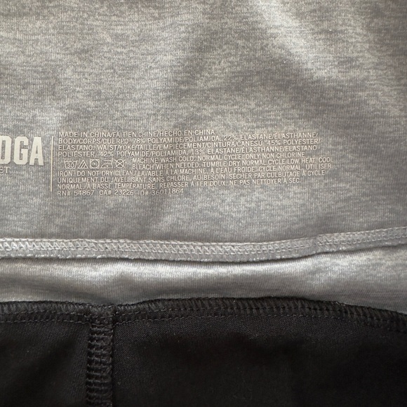 PINK Yoga Victorias Secret Legging Black Grey - Picture 7 of 10